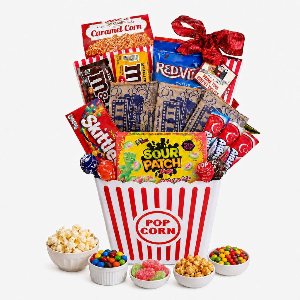 Ultimate Movie Night Gift Basket