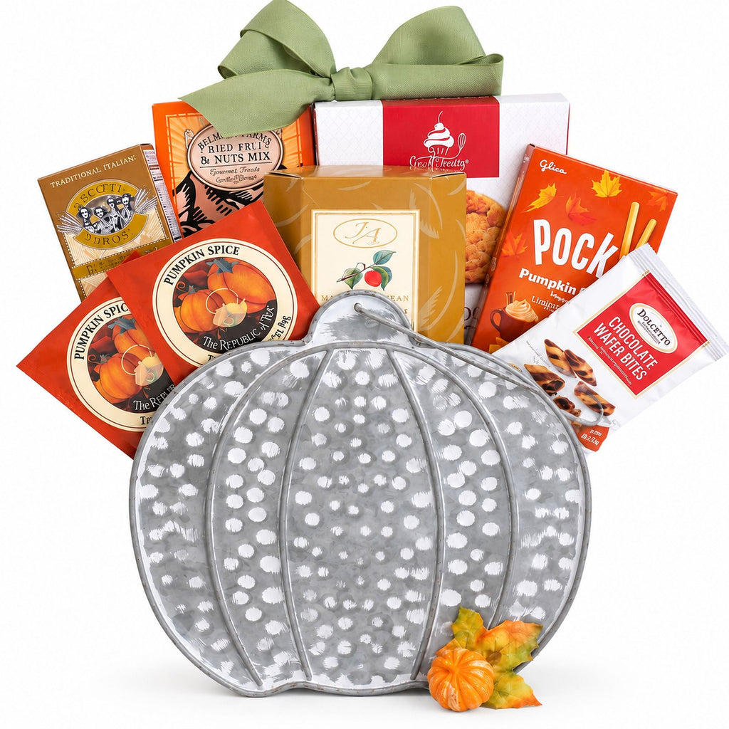 Pumpkin Spice Fall Harvest Gift Basket