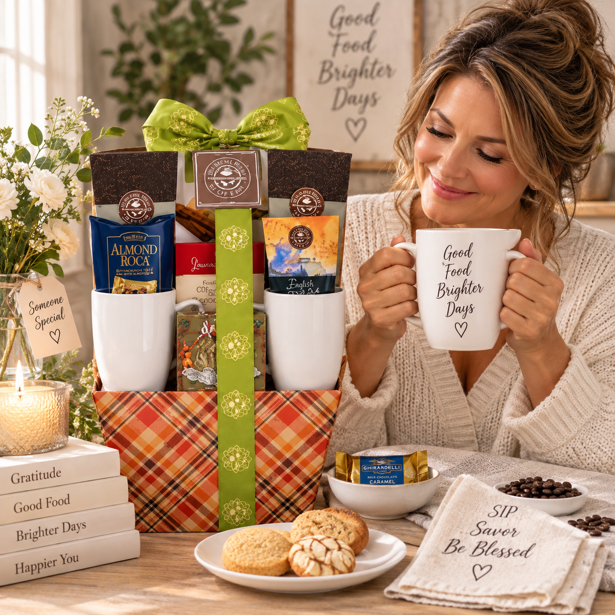 Coffee Bean & Tea Leaf Coffehouse Classics Gift Basket
